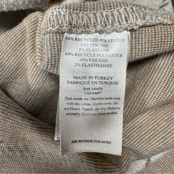 Faherty Women’s Large Legend Sweater Shirt Gray Brown Plaid Soft Knit Button Up - Picture 8 of 12